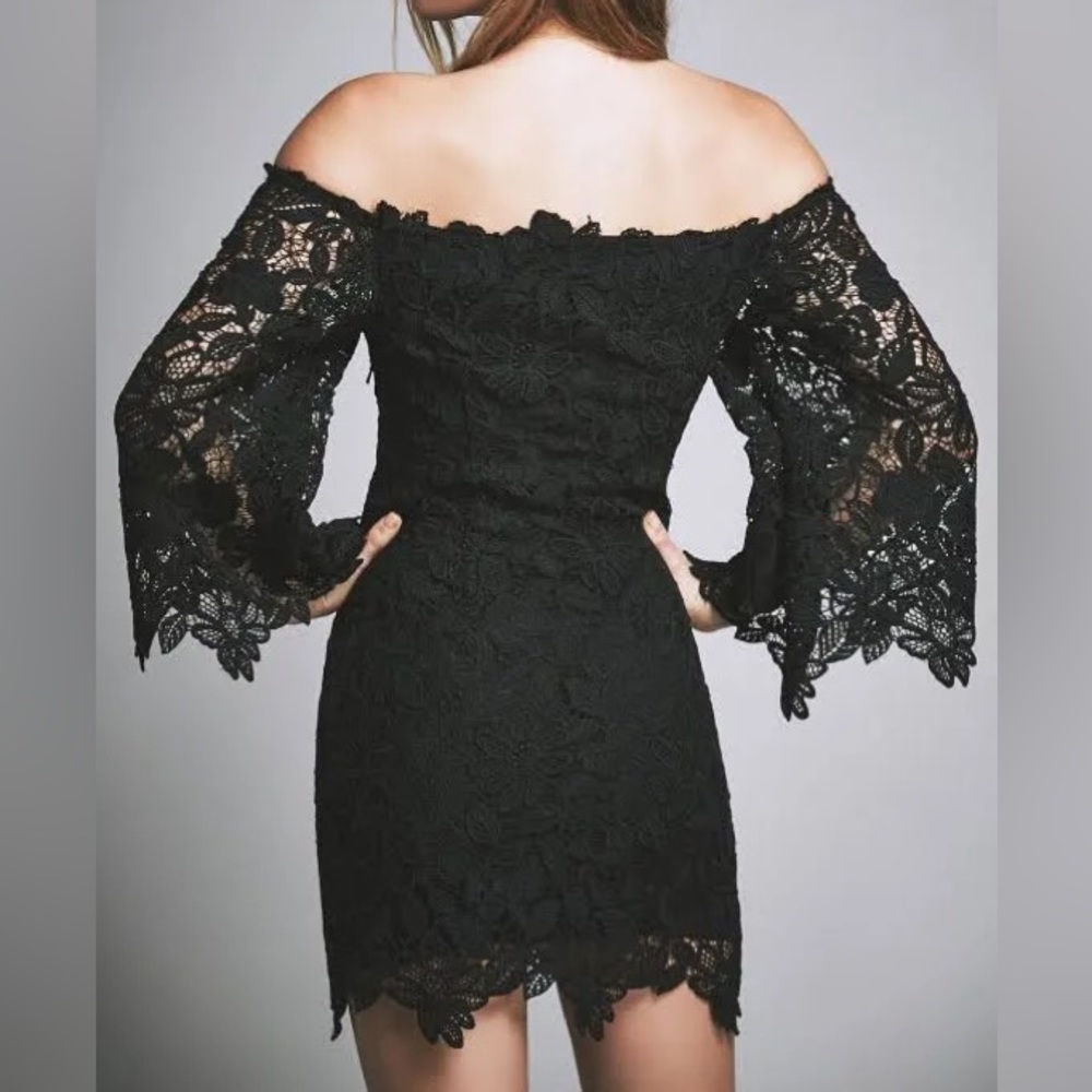 The Free People Dusk Lace Party Dress sz-6‎